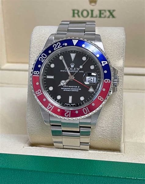 rolex gmt grey strap pepsi|Rolex gmt Pepsi holes.